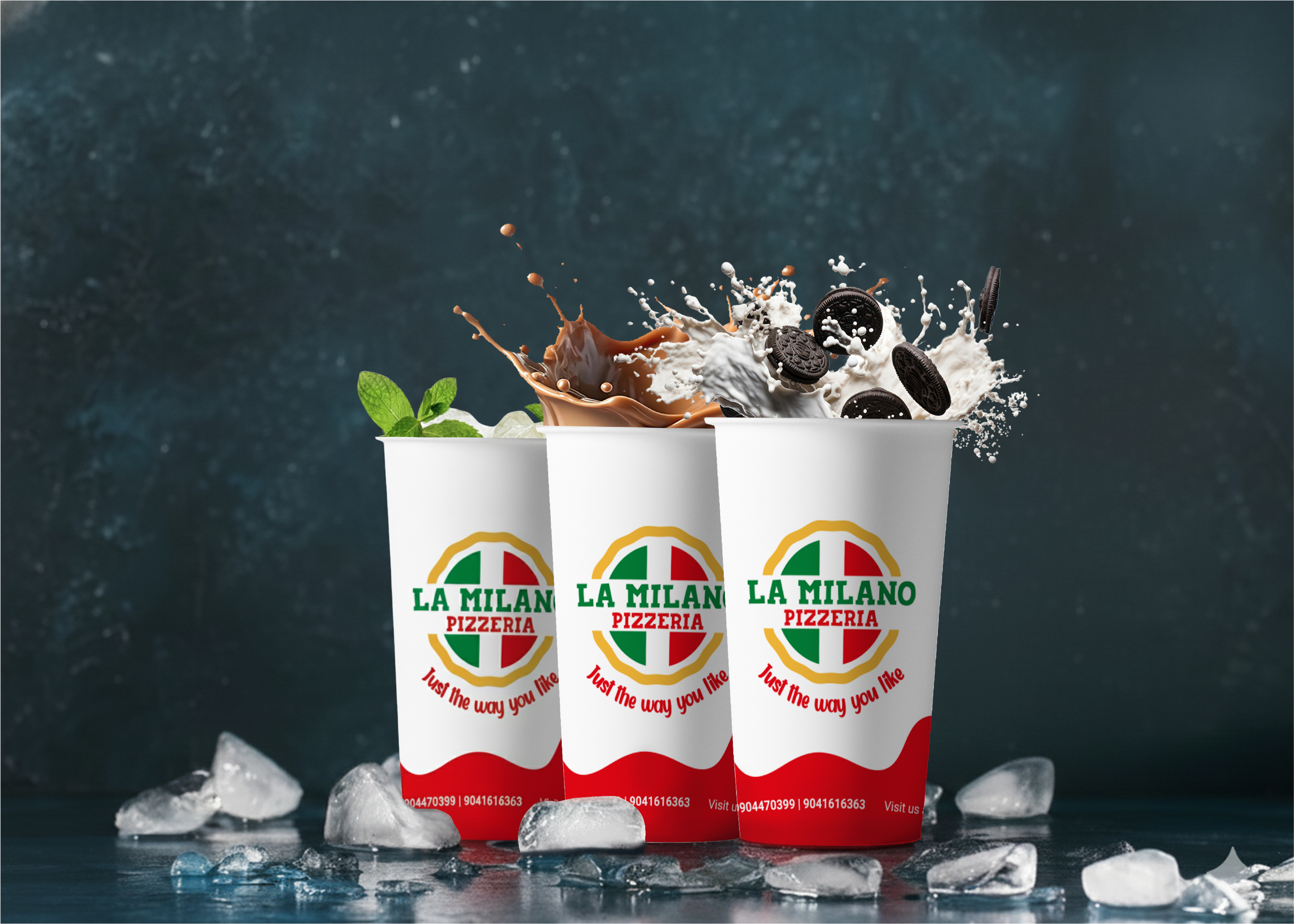 La Millano Drinks and Shakes Menu